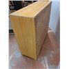Image 3 : *Wooden Storage Cabinet 44.5" x 41" x 16" Missing Glass, Cannot Ship