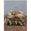 Image 1 : *Vintage Cushioned Foot Stool 24" x 15" x 19", Cannot Ship