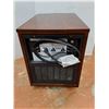 Image 3 : *Twin Star 120V Wooden Heater with Wheels- Working 13.5" x 17.5" x 20", Cannot Ship