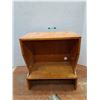 Image 1 : *Wooden Entertainment Stand 24" x 26.5" x 16", Cannot Ship