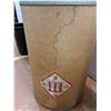 Image 4 : *(3) Fibreboard Barrels Up to 16.5" x 25.5" & Plastic Garbage Bin, Cannot Ship