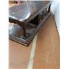 Image 4 : *Wooden Coffeetable 61" x 16.5" x 21", Cannot Ship