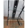 Image 6 : *3 Tier Shelf - Glass Shelves Metal Frame- CANNOT SHIP