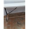 Image 8 : **Plastic Folding Table- CANNOT SHIP