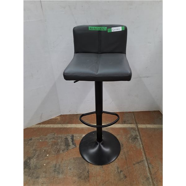 *Black And Grey Adjustable Bar Stool- CANNOT SHIP