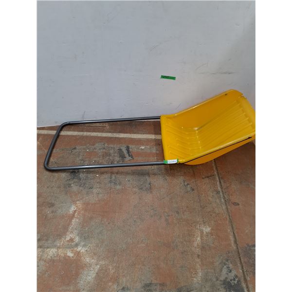 **Plastic Yellow Sleigh Snow Shovel- CANNOT SHIP