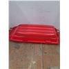 Image 5 : **HOME HARDWARE Red Utility Snow Sled- CANNOT SHIP