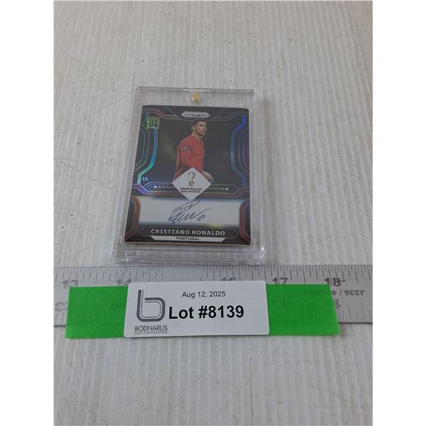 Cristiano Ronaldo Trading Card- Cannot Authenticate