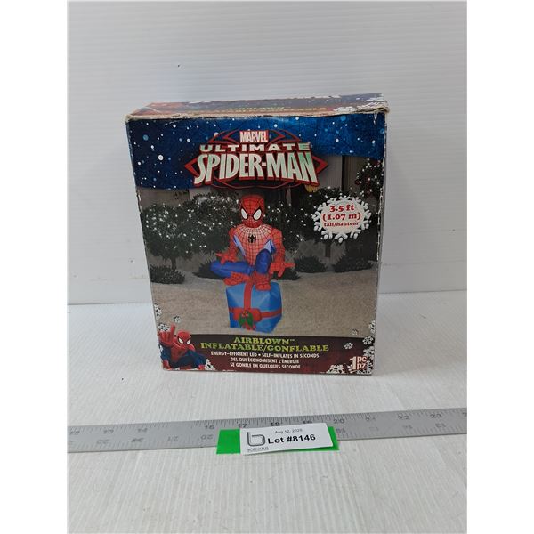 Ultimate Spiderman AirBlown Christmas Inflatable- As Is