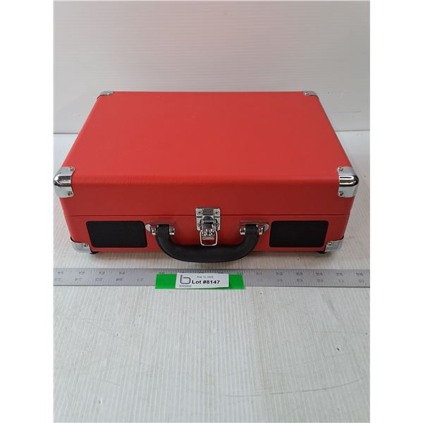 Innovation Technology Record Player- 13.5" x 10" x 5"- As Is