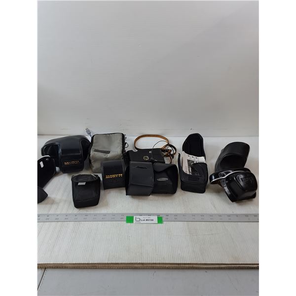(10) Variety Of Empty Camera Cases
