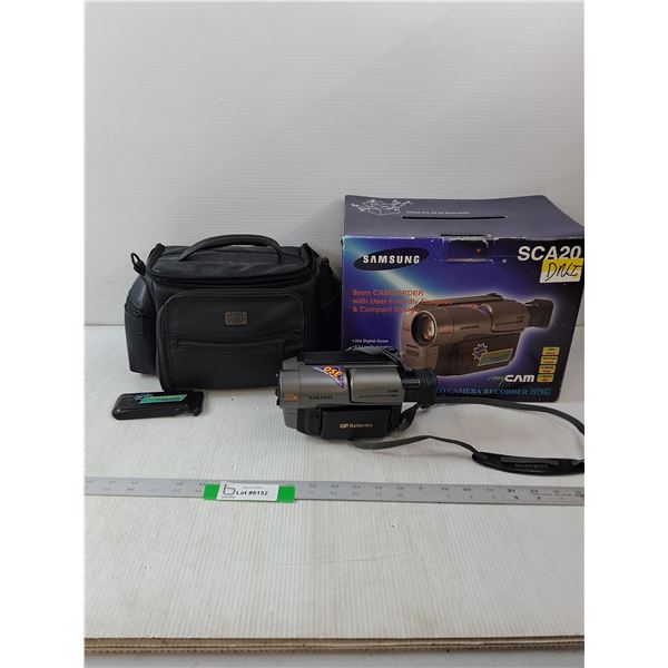 Samsung SCA20 Video Camera- As Is