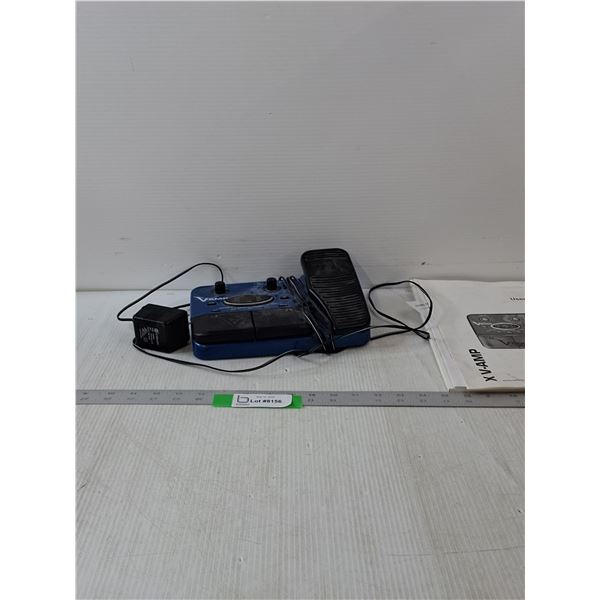 Behringer X V-AMP Multi-Effects Processor Integrated Expression Pedal. - Powers On As Is- 9" x 7" x 