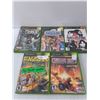 Image 2 : (4) Variety Of Xbox Games & (1) Empty Case