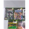 Image 3 : (4) Variety Of Xbox Games & (1) Empty Case