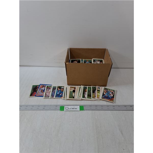 Variety Of Baseball Trading cards- Cannot Authenticate
