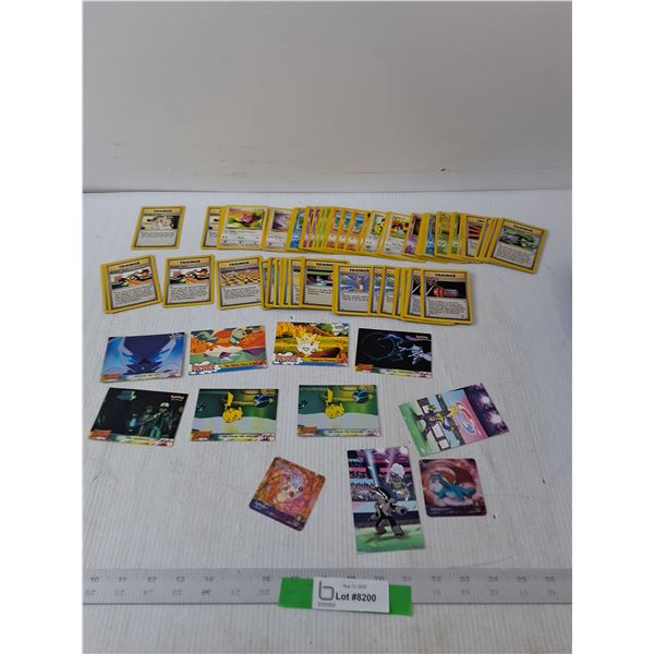 Variety Of Pokemon Trading Cards- CANNOT Authenticate