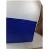 Image 3 : Blue Rubbermaid Plastic Storage Tote- 23.5" x 16" x 14"- Cannot Ship