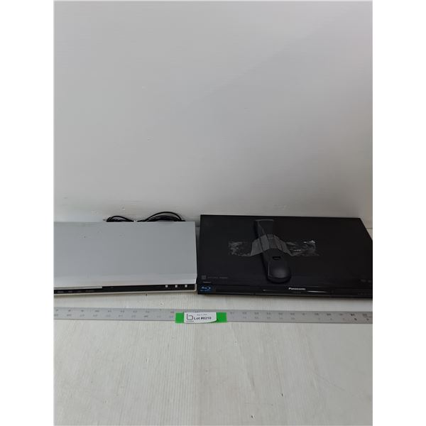 Panasonic Blu-Ray Disc Player & Citizen DVD Player- As-Is