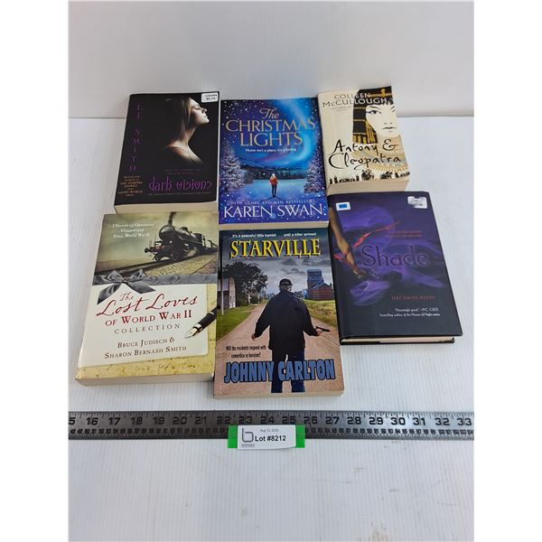(6) Novels (Antony & Cleopatra, The Lost Loves of WW2, Starville)
