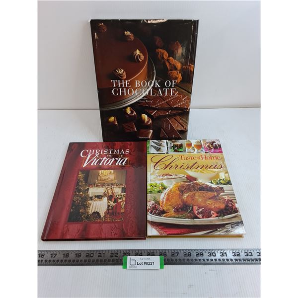 (3) Christmas/Chocolate Books