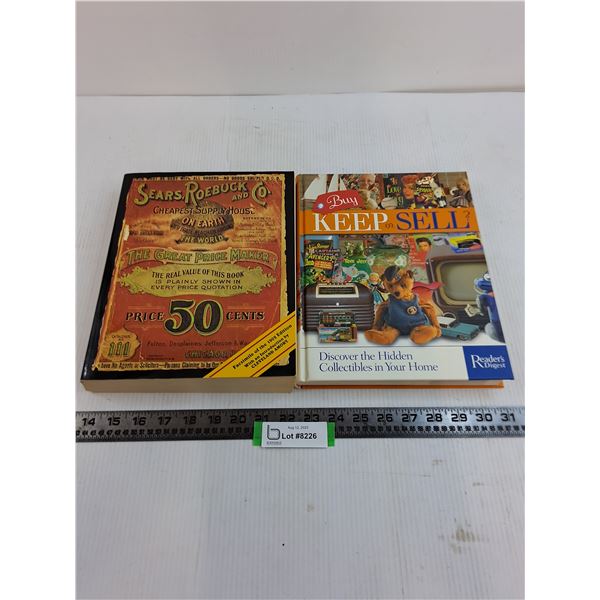 (2) Books (Vintage Sears Catalog, Collectibles)