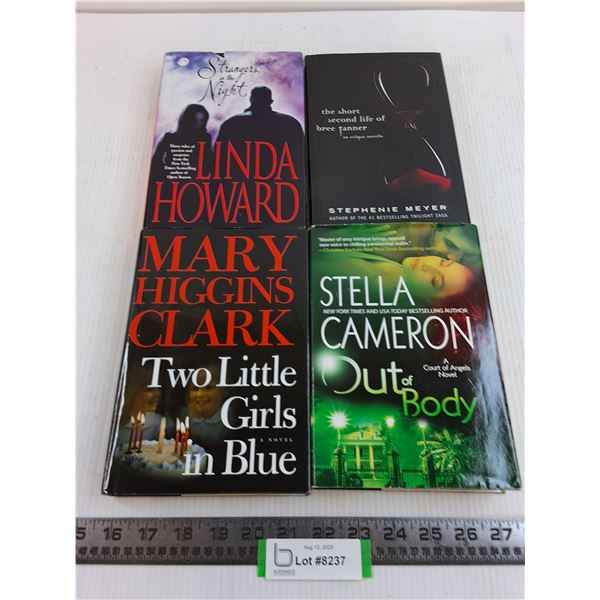 (4) Hard Cover Novels (Out of Body, Two Little Girls, Strangers In the Night)