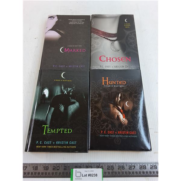 (4) Hard Cover Novels by P.C. & Kristin Cast