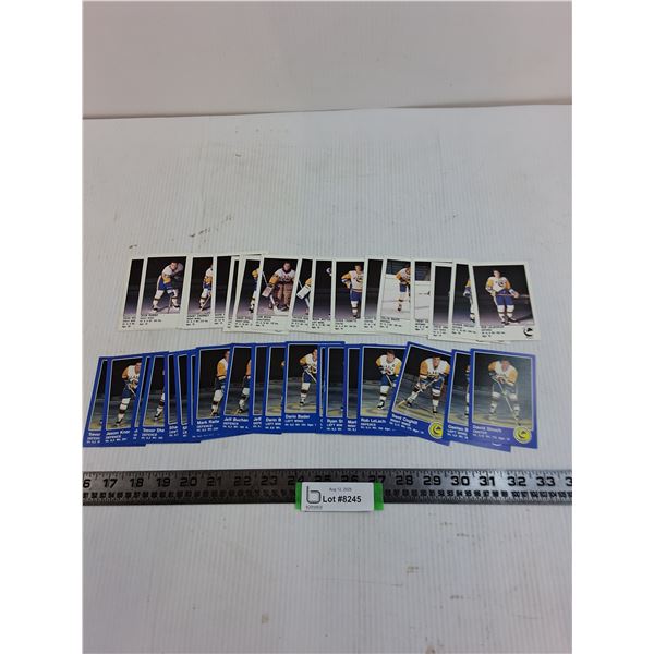 (2) Sets of Saskatoon Blades Collector Cards