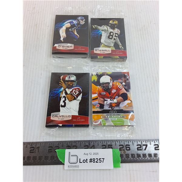 (4) Sealed Packs of 2008 CFL Collector Cards