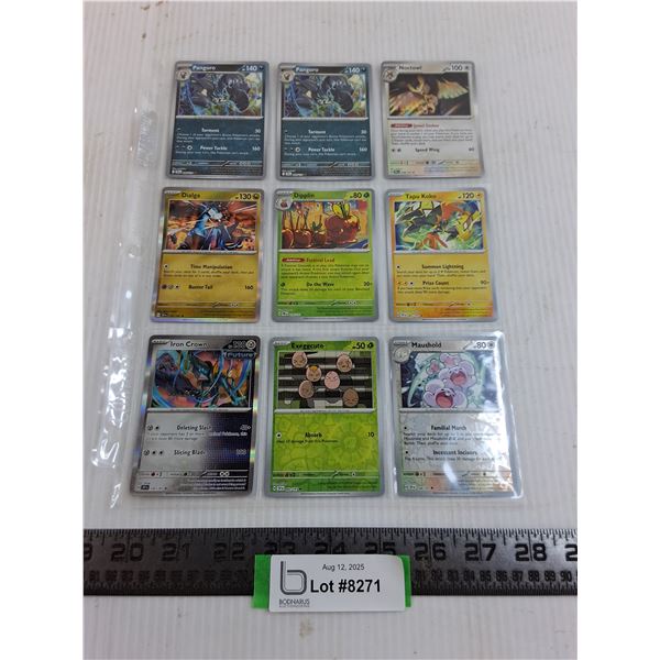 (9) Pokemon Hologram Collector Cards - Authenticity Not Guaranteed