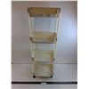 Image 1 : 4-Tier Crafter's Wheeled Cart - 34" Tall - Pickup Only