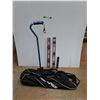 Image 1 : Rawlings Sports Equipment Bag, Carpenters Levels and Adjustable Quad Cane -PICK UP