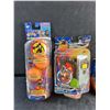 Image 2 : Space Jam Mini Figures 4 Pack, Kung Zhu Battle Armour Set and Color Jet Cartridges