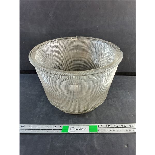 Glass Light Shade 12" x 8"