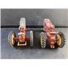 Image 3 : (2) Vintage Metal Tractor Models