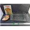 Image 1 : Anchor Glass Baking Tray, Pressure Cooker Recipes and Ceramic Duck Dish