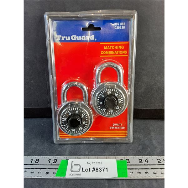 Tru Guard Combination Code Locks - New