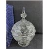 Image 2 : Crystal Adriana 24% European Genuine Lead Crystal Lidded Candy Dish