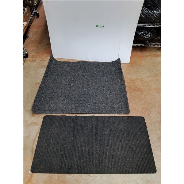 (2) Floor Mats 48" x 24" and 47" x 37"