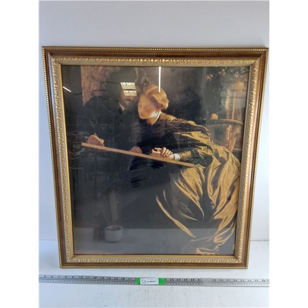 Framed Renaissance Wall Art 31" x 28", Pickup Preferred