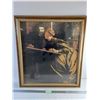 Image 1 : Framed Renaissance Wall Art 31" x 28", Pickup Preferred