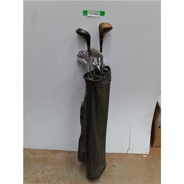 Golf Clubs and a Golf Club Bag 46", Cannot Ship