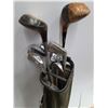 Image 2 : Golf Clubs and a Golf Club Bag 46", Cannot Ship