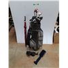 Image 1 : *Castle Bay and Nite Hawk Golf Clubs, Golf Club Bag and (2) Umbrellas - 44", Cannot Ship