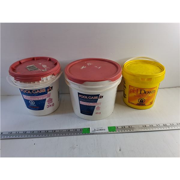 Pool Care Products - PH Up, Alkalinity Up and PH Down, Cannot Ship