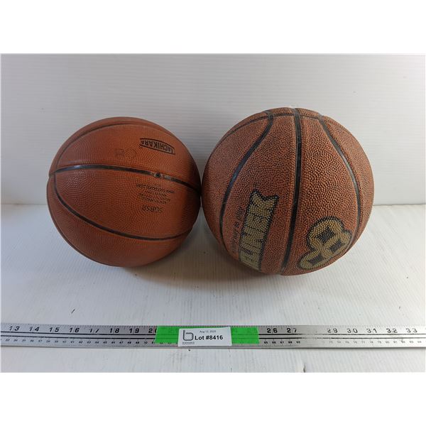 (2) Basketballs