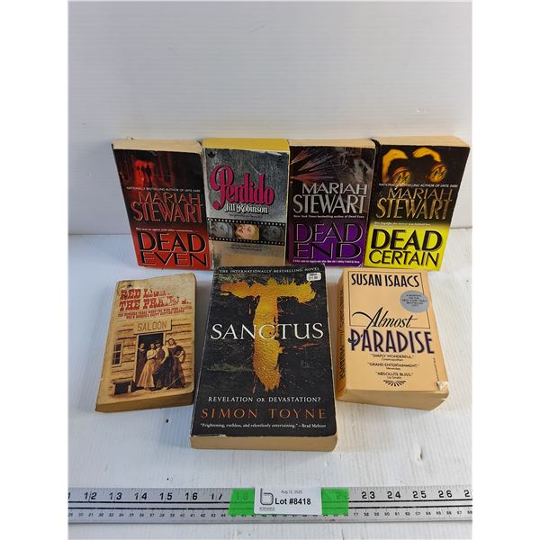 Various Books - Susan Isaacs, Simon Toyne and Mariah Stewart