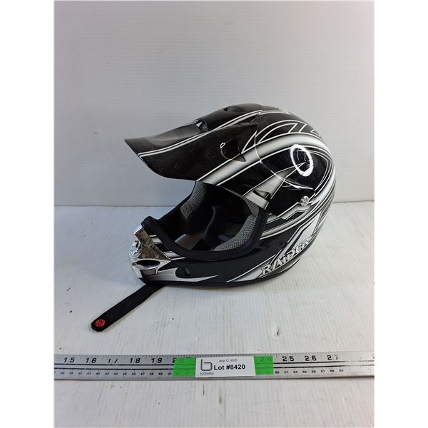 Raiders Youth Size Dirt Bike Helmet