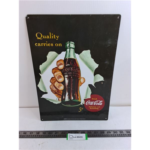 Coca-Cola Metal Wall Art - 11.5" x 16"